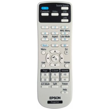 Dálkový ovladač Epson 1626366, EB-955WH , EB-965H , EB-98H , EB-S27 , EB-W28 , EB-W29 , EB-X27 , EB-X29 , EB-X30 Powerlite