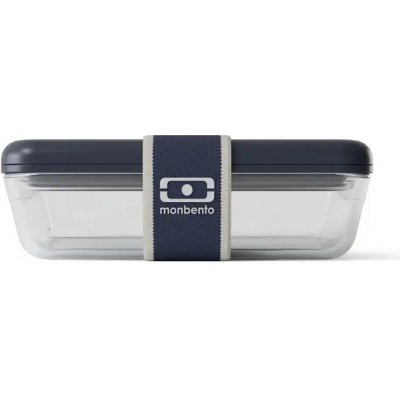 Monbento Skleněný obědový box Pure Pyrex blue natural 600ml – Zbozi.Blesk.cz