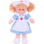 Bigjigs Toys látková zdravotní sestřička Nancy 25 cm – Hledejceny.cz