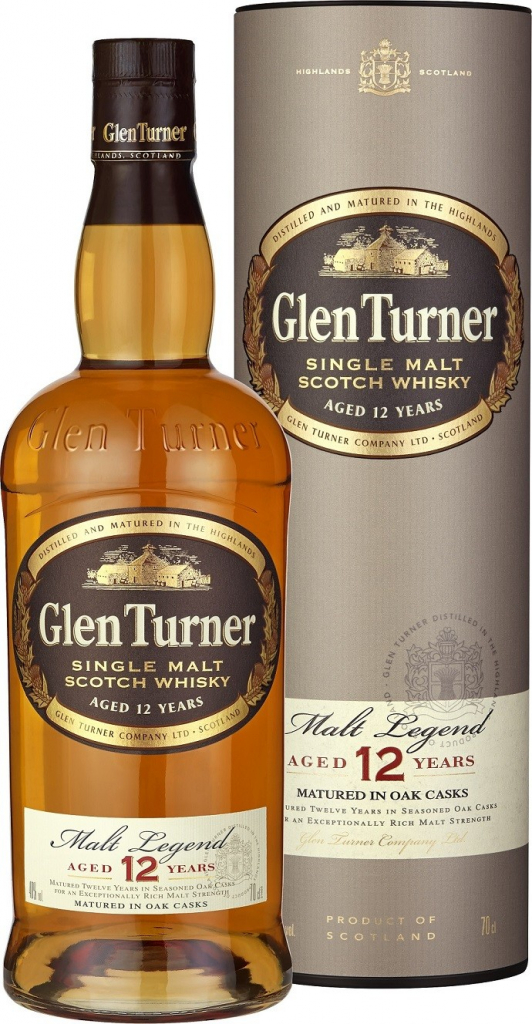 Glen Turner 12y 40% 0,7 l (tuba)