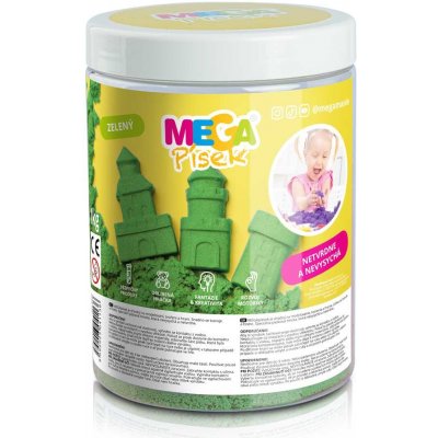 MEGApísek zelená 1 kg – Zboží Mobilmania