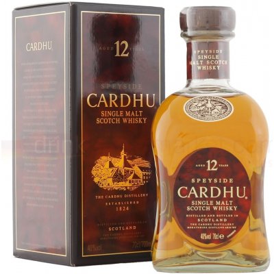 Cardhu 12y 40% 0,7 l (kazeta) – Zbozi.Blesk.cz