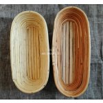 Ošatka proutěná oválná na kynutí chleba 1,2 kg – Zboží Mobilmania