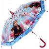 Deštník Frozen 7202 deštník dětský průhledný modrý