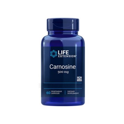 Life Extension Carnosine 60 vegetariánská kapsle, 500 mg
