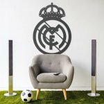 Dřevěná dekorace na zeď - FC Real Madrid – Zbozi.Blesk.cz