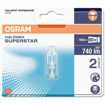 Osram Halogenová žárovka 48 W 230 V G9 4008321945198 – Hledejceny.cz
