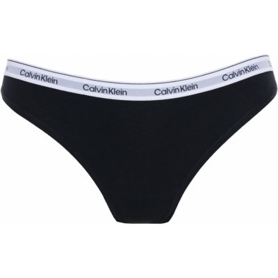 Calvin Klein Dámské kalhotky Bikini PLUS SIZE QF6708EUB1 černá – Zboží Mobilmania