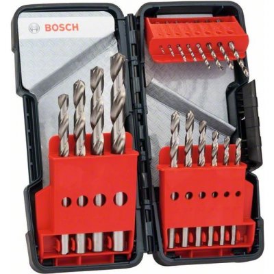 Bosch 18dílná sada spirálových vrtáků HSS PointTeQ ToughBox Professional 2608577350 – Zboží Mobilmania
