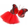 Dětský karnevalový kostým StoklasaČervený motýl