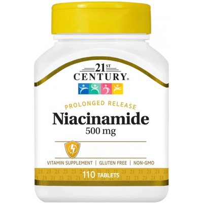 21st Century Niacinamid 500 mg 110 tablet – Hledejceny.cz