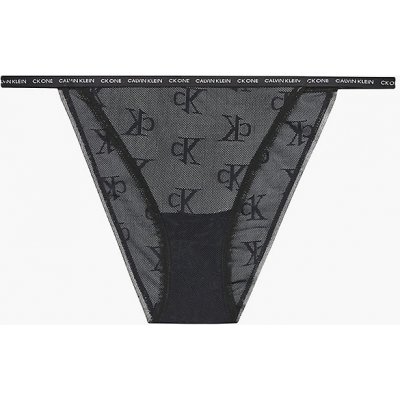 Calvin Klein Dámské brazilky QF6793E MESH LOGO černá – Hledejceny.cz