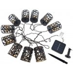 Baterie centrum LED Solární řetěz 10xE12 3,65m IP44 teplá bílá BC0407 – Hledejceny.cz