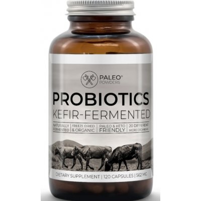 Paleo Powders BIO Probiotika kefírová 120 kapslí – Hledejceny.cz