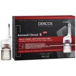 Vichy Dercos Aminexil Clinical 5 cílená péče proti vypadávání vlasů pro muže Multi-Target Anti-Hair Loss Treating Care 21 x 6 ml – Zboží Dáma