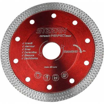 200 x 25,4 mm Diamantový kotouč z keramiky STEERN – Zboží Dáma