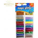 PourArt Glitry do pryskyřice G24 SET 24 barev – Sleviste.cz