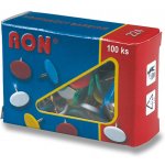 RON - barevné napínáčky - průměr hlavy 10 mm, 100 ks – Zboží Dáma
