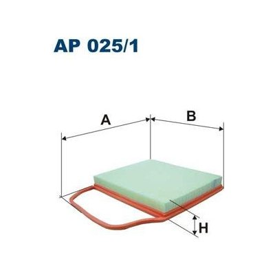 FILTRON AP025/1 Vzduchový filtr (AP025/1) – Hledejceny.cz
