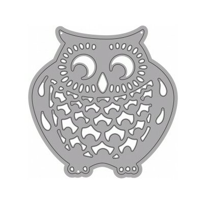 Wiler Vyřezávací šablona Sova 1 ks – Zboží Dáma