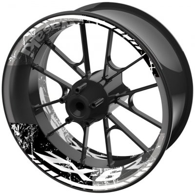 M-Style dvoudílné polepy na kola KAWASAKI ZX-6R – Sleviste.cz