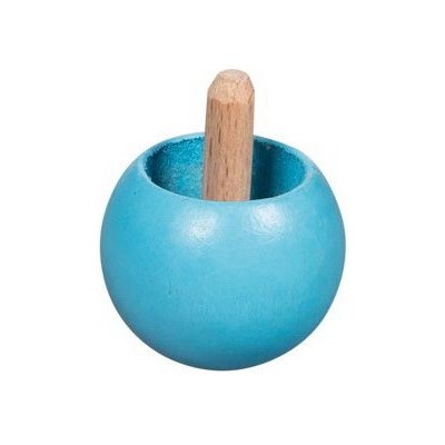 Goki Obracecí káča z bukového dřeva modrá – Zboží Mobilmania