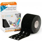 BronVit Sport Kinesio Tape děrovaný černá 5cm x 5m – Zbozi.Blesk.cz