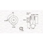 Generátor MAGNETI MARELLI 063731911010