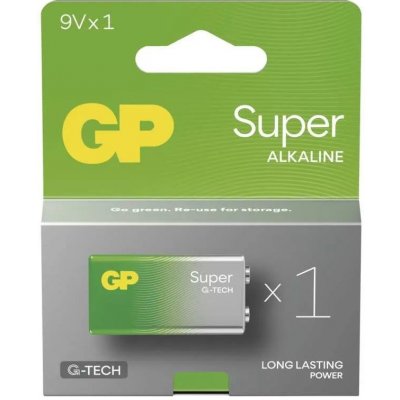 GP Super Alkaline 9V 1ks 0301604AETA-B1 – Sleviste.cz