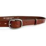 Penny Belts dámský kožený opasek 30-192-48 hnědý – Hledejceny.cz