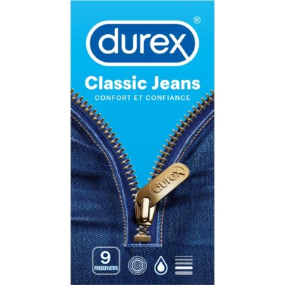 Durex Classic Jeans 9 ks – Zbozi.Blesk.cz