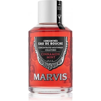 Marvis Cinnamon Mint koncentrovaná ústní voda pro svěží dech 120 ml – Zboží Mobilmania