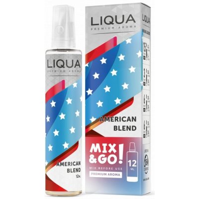 Ritchy Liqua American Blend Mix&Go Shake & Vape 12 ml