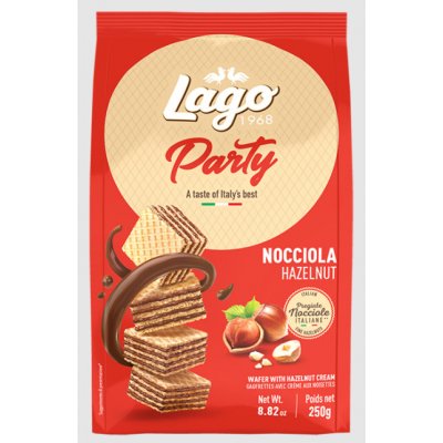 Gastone Lago Party mix oplatky s lískovým oříškem 250 g – Hledejceny.cz