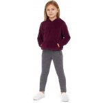 zateplené dívčí legíny se zipy novinka Černá – Zboží Dáma