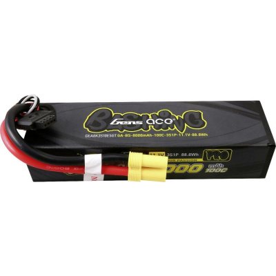 Gens ace G-Tech LiPo 3S 8000mAh 11,1V 3S1P 100C Bashing Serie EC5 Plug – Sleviste.cz