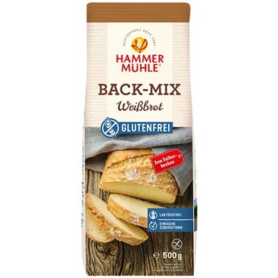 Hammermühle Směs na bílý chléb bez lepku 0,5 kg – Zboží Dáma