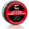 Příslušenství pro e-cigaretu Coilology Tri-Core Fused Clapton předmotané spirálky Ni80 0,38ohm