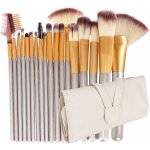 ISO 8572 sada kosmetických štětců v pouzdře 18 ks – Zboží Dáma