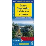 Kartografie Praha KP105 České Švýcarsko Lužické hory 1:70 000 – Hledejceny.cz
