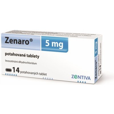 ZENARO POR 5MG TBL FLM 14 IV – Hledejceny.cz