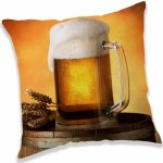 Jerry Fabrics Dekorační polštář pivo 40 x 40 cm – Zboží Mobilmania