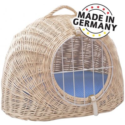 Kukaň Aumüller světlá bělená včetně oboustranného polštáře d 50 x š 39 x v 44 cm – Zboží Dáma