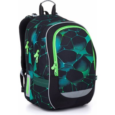 Topgal batoh CODA 25019 zelená/černá – Zboží Dáma