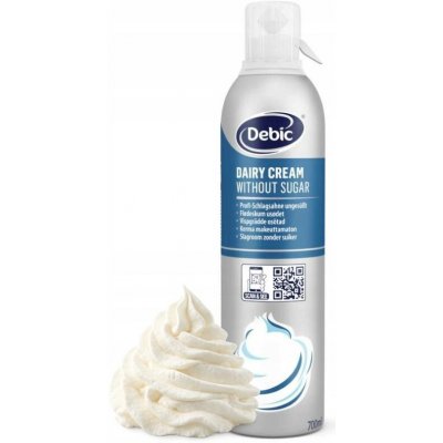 Debic Šlehačka neslazená ve spreji 35% 700ml – Zboží Dáma