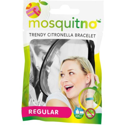 MosquitNo Regular Repelentní náramek uvolňující Citronelovou vůni 17 g 1 ks