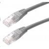 síťový kabel XtendLan PK_6UTP030grey Patch, Cat 6, UTP, 3m, šedý