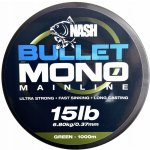 Kevin Nash Bullet Mono Green 1000 m 0,37 mm – Zboží Mobilmania