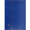 Fotoalbum LEUCHTTURM Album na známky BASIC, A4, 64 černých stran Barva: Modrá