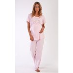 Vienetta Secret dámské pyžamo mateřské Slůně světle lososová – Sleviste.cz